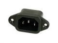 VELLEMAN PSCM1 MALE POWER SOCKET - CHASSIS TYPE