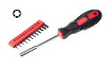 VELLEMAN VTTS9 SCREWDRIVER - 12 BITS  STAR