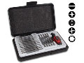 VELLEMAN VTBT8 - 17-PC SECURITY SCREWDRIVER SET