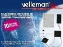 VELLEMAN EDU02 CLASSPACK OF 12 SOLAR ENERGY 10 EXPERIMENT KITS