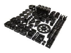 VELLEMAN MP8200SET/SP SET BLACK PLASTIC PARTS FOR K8200 - 3D PRINTER (SPARE PART)