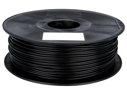 VELLEMAN PLA175B1 1.75 mm(1/16")PLA FILAMENT-BLACK-1 kg /2.2 lb