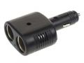 VELLEMAN PLUGC3 12V TWIN CAR SOCKET WITH LED