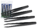 VELLEMAN VTTWSET2 - SET OF 4 TWEEZERS - NON-CONDUCTIVE