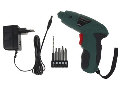 VELLEMAN VTRCSU RECHARGEABLE MINI SCREWDRIVER 4.8V WITH 6 ACCESSORIES