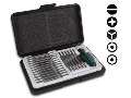 VELLEMAN VTBT7 - 19-PC SECURITY SCREWDRIVER SET