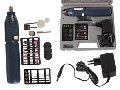 VELLEMAN VTHD23BU RECHARGEABLE DRILL WITH 34 ACCESSORIES