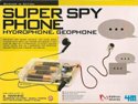 Toysmith 4606 Super Spy Phone Kit- Hydrophone - Geophone