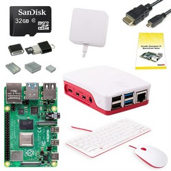CANAKIT Raspberry Pi 4 4GB Complete Starter Kit with Official Case 1GB, 2GB, 4GB