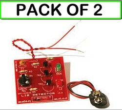 (CLONE) (2-PACK) VELLEMAN MLP106 MadLab Lie Detector DIY Electronic Kit