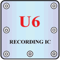 Snap Circuits TM 6SCU6 Recording IC