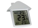 VELLEMAN TA25 TRANSPARENT WINDOW THERMOMETER WITH MIN/MAX