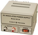 Elenco XR-38U  13.8VDC, 3A Regulated Power Supply Input 110 or 220 VAC