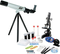 ELENCO EDU-TM008 Microscope & Telescope Set with Survival Kit