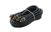 STEREN 254-220BL 2 RCA Stereo Audio Cable 12 FEET