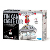TOYSMITH 5575 TIN CAN CABLE CAR ROBOT KIT (non-solder)