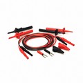 TPI TLS2000B Shuttered Plug Deluxe Test Lead Kit with Silicone Insulation 