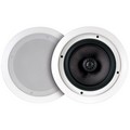 50-16615 6" Ceiling Speaker Pair (2)-with 30W Stereo Amplifier and Bluetooth 