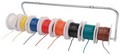 STELLAR LABS 24-14687 Hook-Up Wire Rack with 8x25ft Spools of 22AWG STRANDED