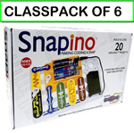 CLASSPAK OF 6-SNAPINO-Snap Circuits Open Source Coding Arduino Compatible Technology