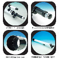 Star Tracker 35x-50x 50mm Zoom Terrestrial Telescope with 6x 25mm Finderscope (floor model) EDU-36686