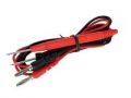 VELLEMAN TLM2 SET OF TEST LEADS - 2 BANANA PLUGS