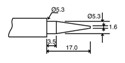 SPARE BIT TIP 1 FOR VTSSC40NU