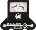 6SCM6 5V-0.5mA-50mA Meter