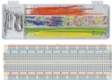 BB-9831WK 840 Tie Point Breadboard with 70 Piece Jumper Wire Kit