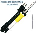 SR3B/SR2BT3 COMBO Professional 25 Watt Soldering Iron SR-3B with Extra Conical Tip