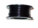 HOOK UP WIRE - 22 GAUGE SOLID - BLACK -100 FEET