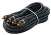 STEREN 254-240BL 100FT High Definition Home Theater Dual RCA Audio Cable 