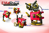 OWI-891 EM4 4-in-1 Educational 3 Speed Motorized Robot Kit  